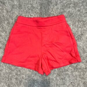 Habitual Kids Girls 7/8 Bright Pink Coral Shorts Elastic Waistband Summer Basics
